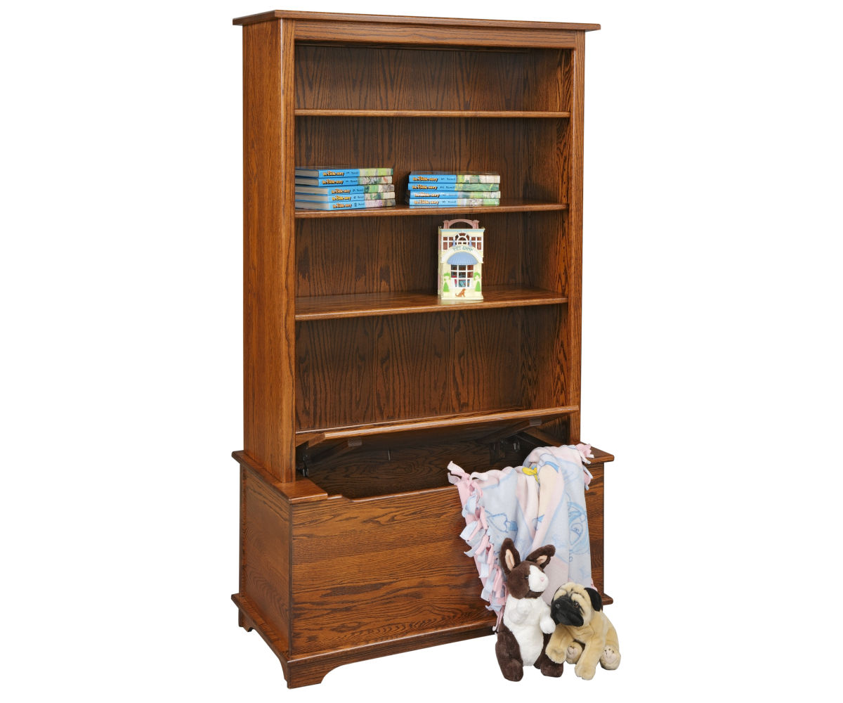 Bookcase With Toy Box Weaver Furniture Barn Nappanee, IN