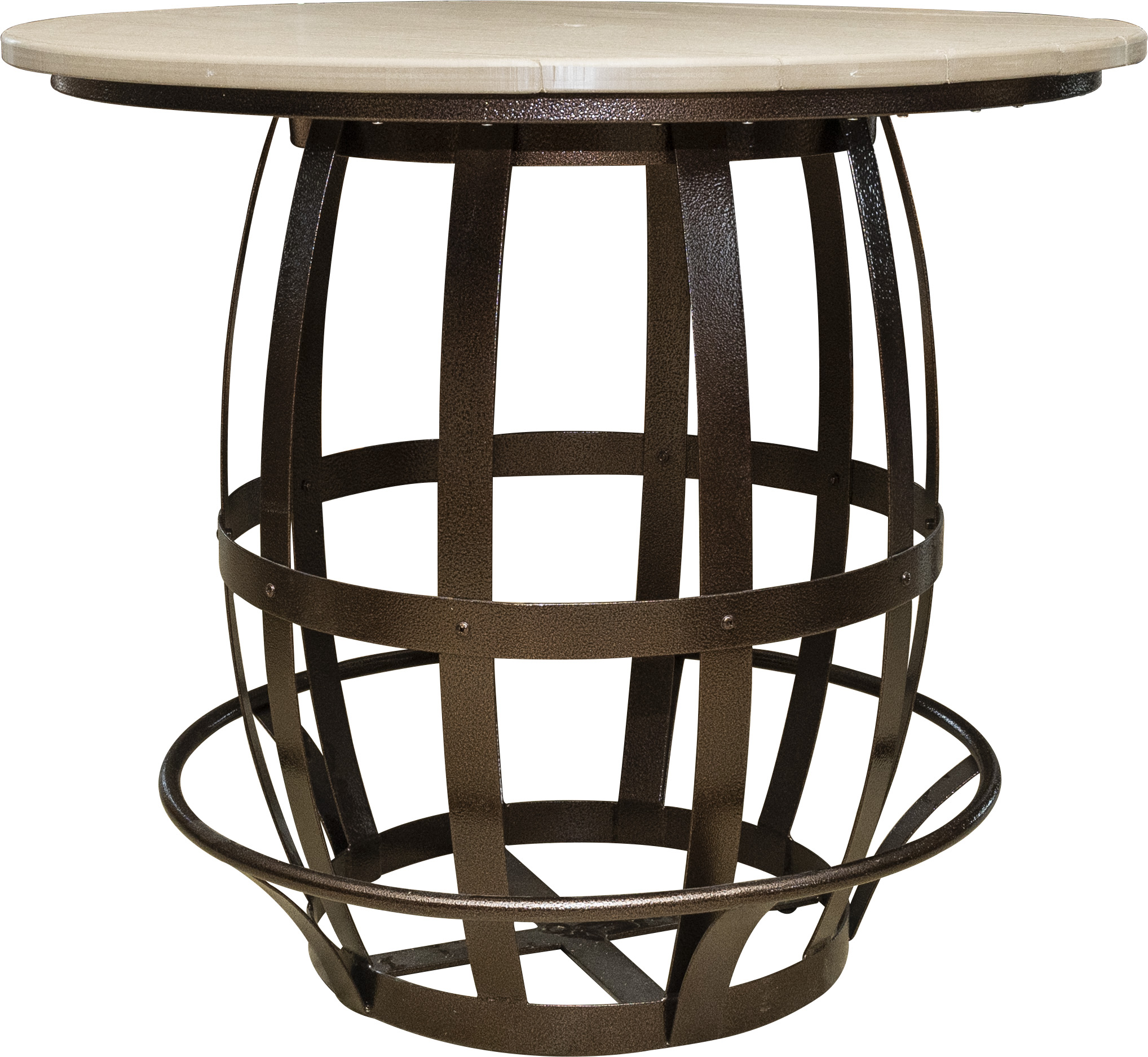 Barrel Table and Chair Set Weaver Furniture Barn Nappanee, IN