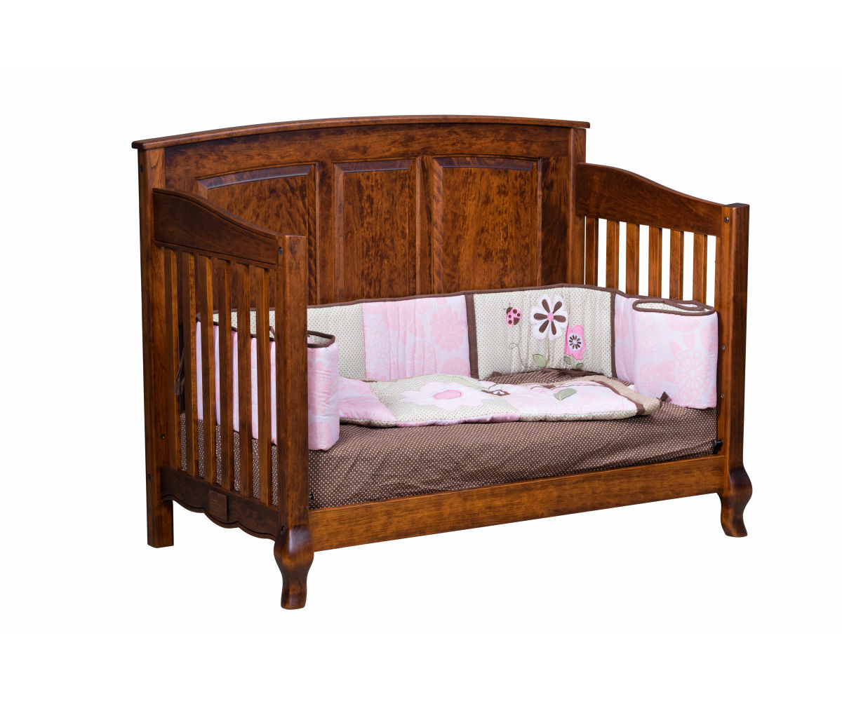 French Country Toddler Bed Conversion Weaver Furniture Barn Nappanee, IN