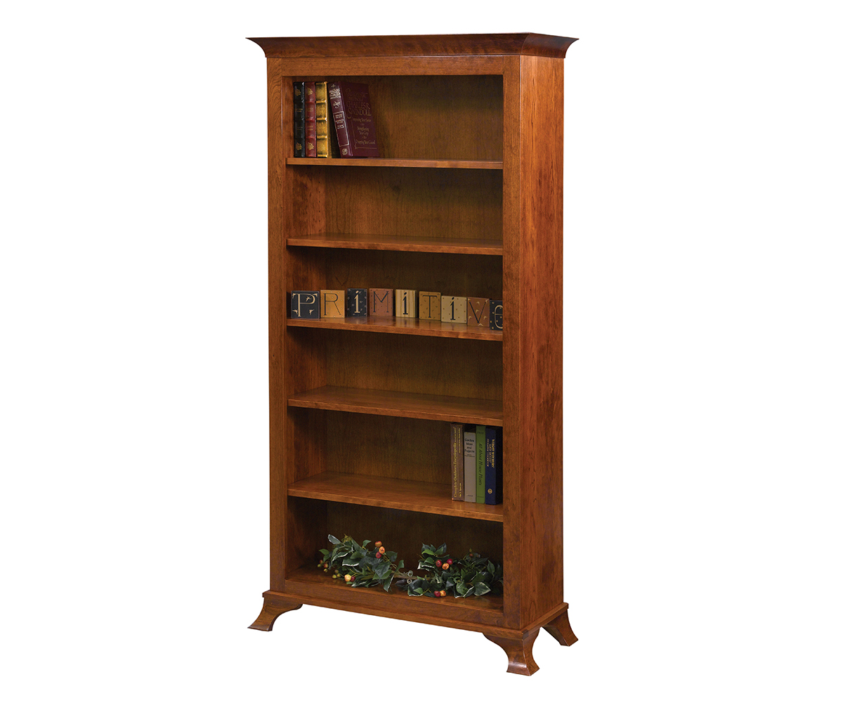 Mannington 6ft Bookcase without Doors Weaver Furniture Barn
