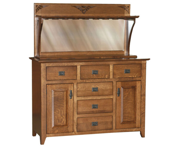 Cameo Buffet with Wine Rack