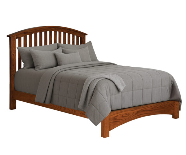 Buckeye Slat Bed With Low Footboard