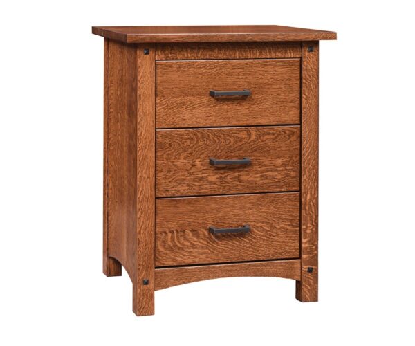Emory Grand 3 Drawer Nightstand