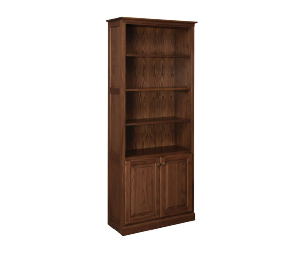 78" Bookcase With Doors - Traditional
