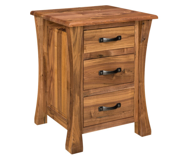 Vandalia 3 Drawer Nightstand