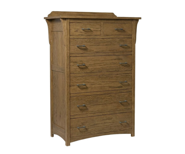 Dutch Corbel Mission Chest Of Drawers