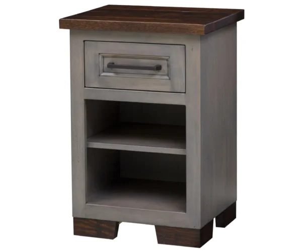 Hudson 1 Drawer Nightstand with Shelf