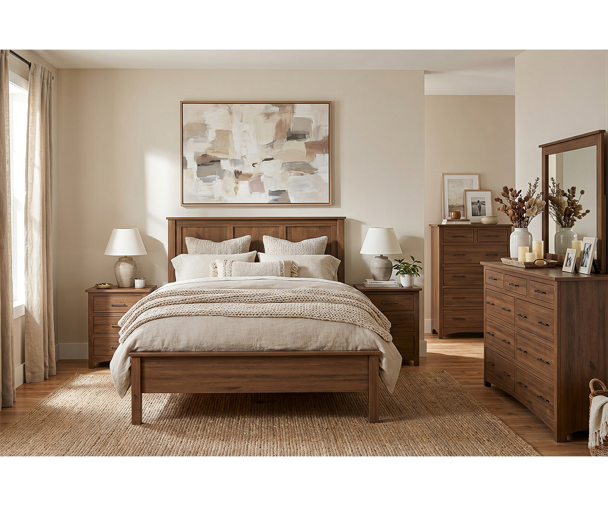 Lincoln King Bed with Low Footboard - Image 2