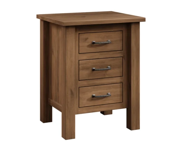 Lindholt Three Drawer Nightstand
