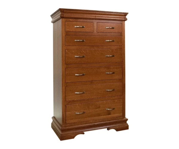 Heirloom Sleigh 7 Drawer Chest