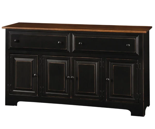 4 Door Hutch Base