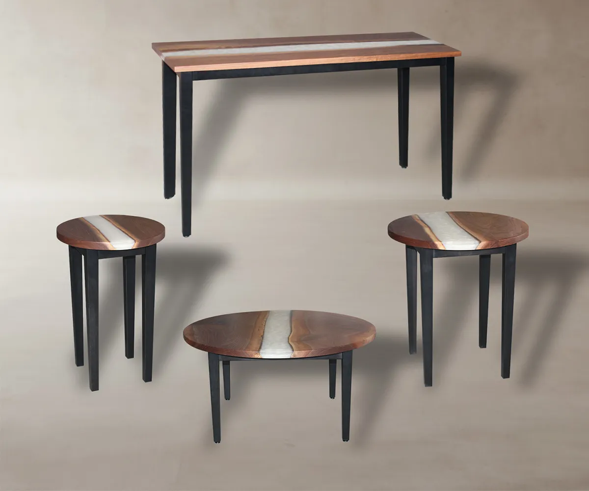 Colorado River Edge Chairside End Table - Image 2