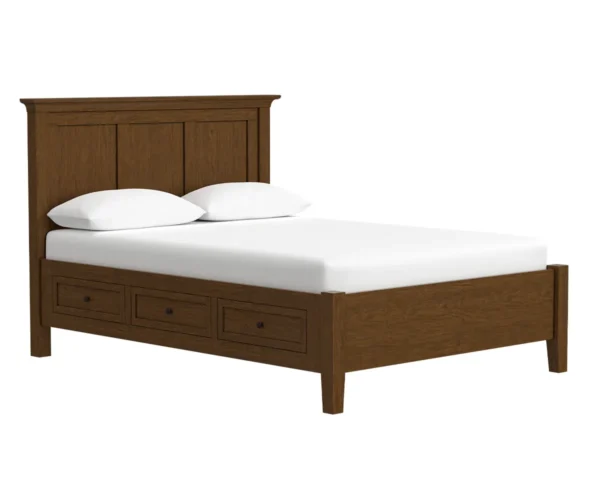 Cedar Hollow Bed with Side Storage